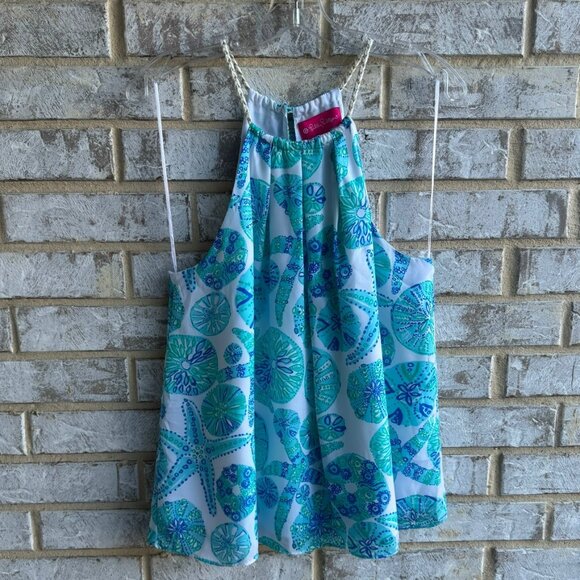 Lilly Pulitzer + Target Sleeveless Sea Urchin Tank Top Blouse Women's Size L - Picture 1 of 7
